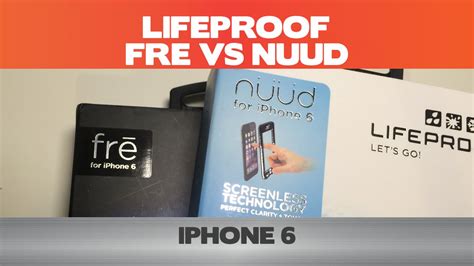 lifeproof fre vs nuud drop test|Lifeproof nuud vs Lifeproof fre detailed comparison as of 2024.